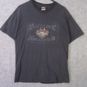 Vintage Harley Davidson Shirt Mens Large Hardcore Motorcycles Renegade 2000s